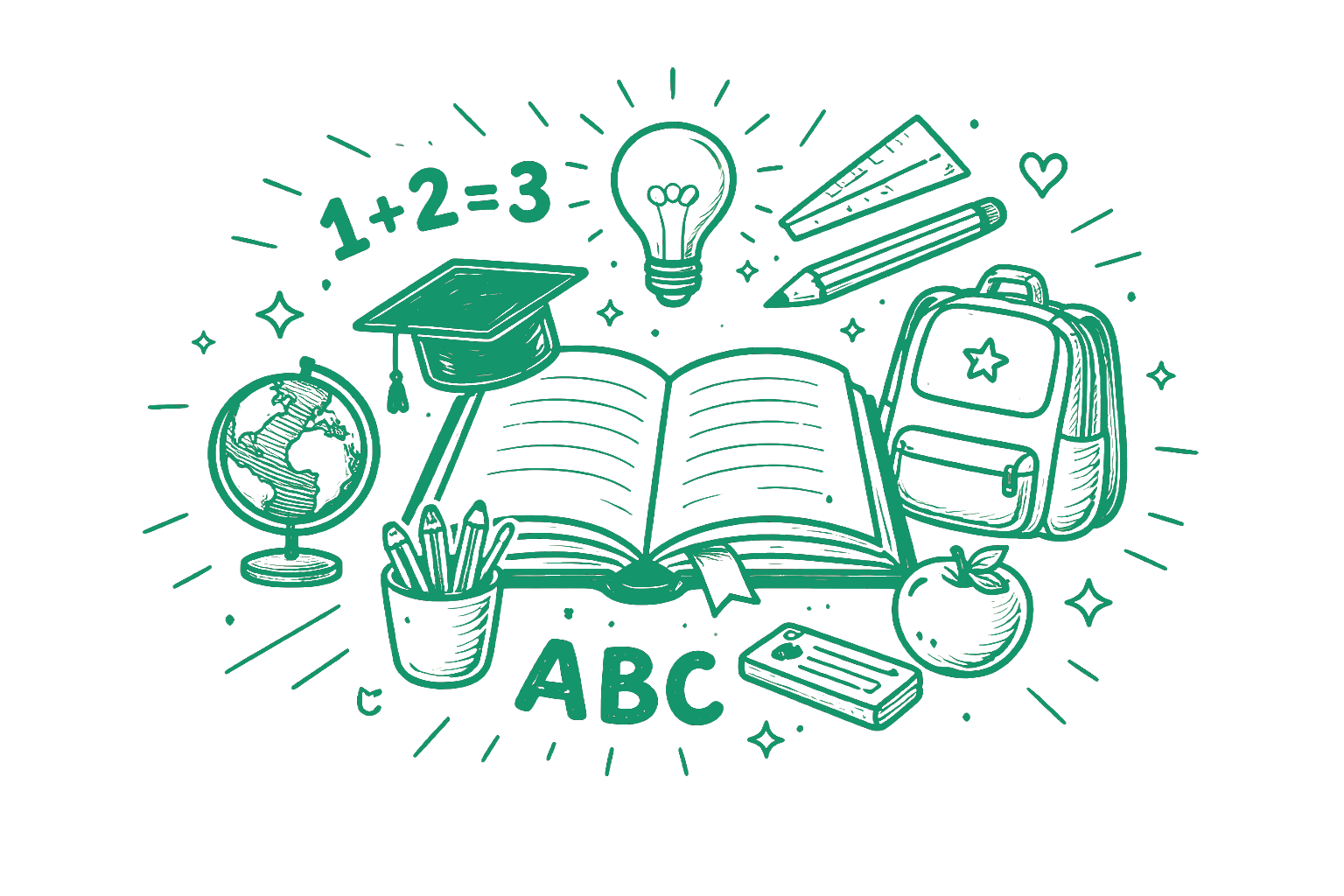 Bildung & Schule Illustration